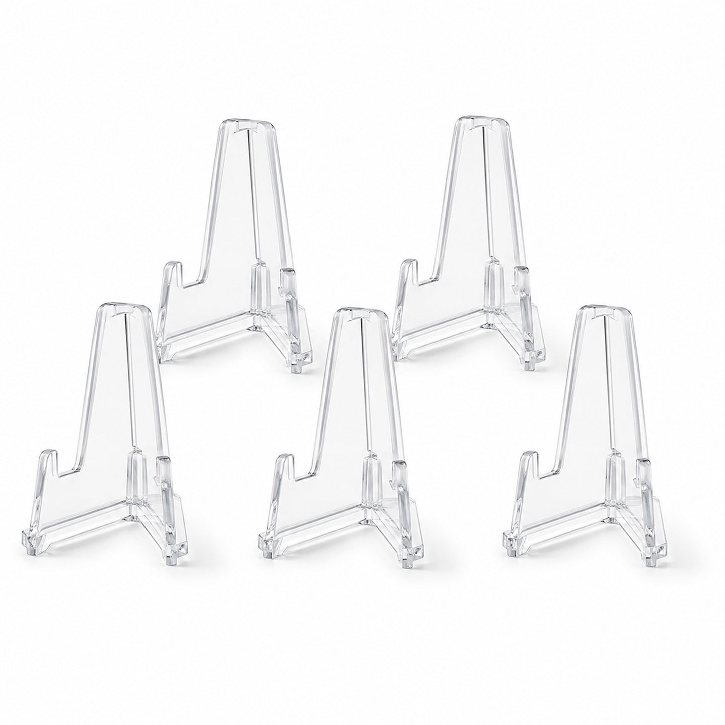 Acrylic Card Display Stand Set 5 Piece