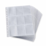 Ring Binder Card Pages 50 Pack